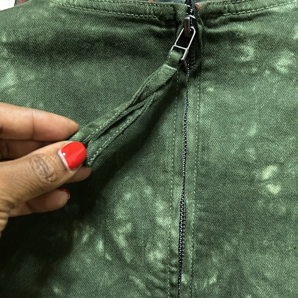 Something Navy Edie Denim Mini Dress - Picture 10 of 12